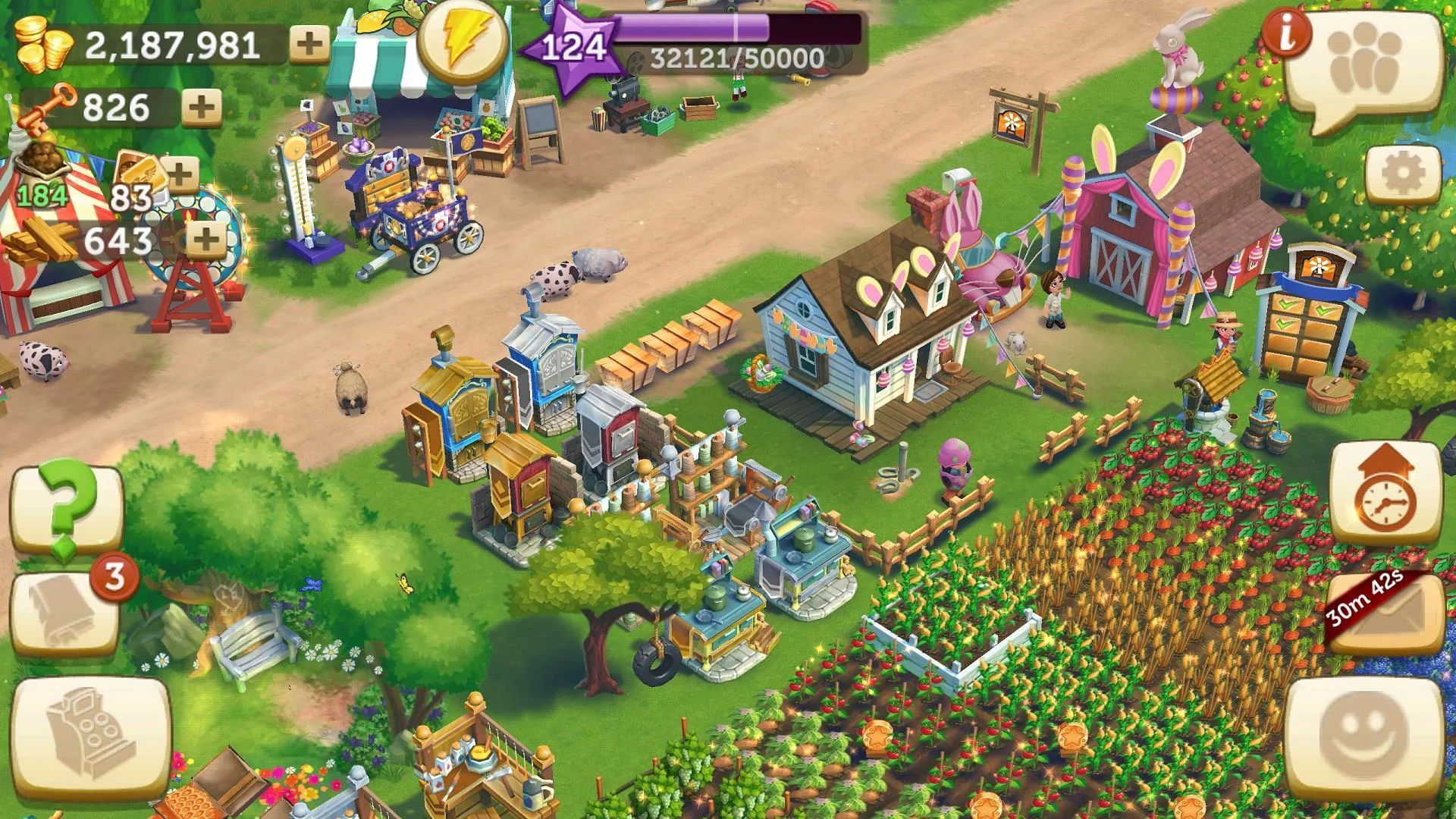 Farmville 2 مهكرة (نقود ومفاتيح لا نهاية)